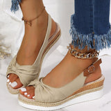 Candy - Ortopéd Peep-Toe Szandálok