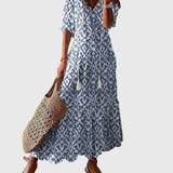 Amália | Boho Vintage Nyári Maxi Ruha