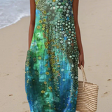 Zara™ Reef Midi Ruha
