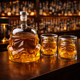 Whisky Üveg - Üveg és Poharak Készlet