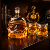 Whisky Üveg - Üveg és Poharak Készlet