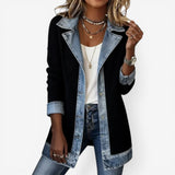 Emilia™ Vegyes denim dzseki