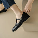 Claire | Elegáns T-strap Mary Jane cipők