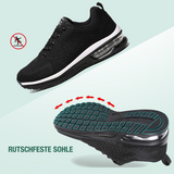 SanoWalk Ortopéd Cipők - Teljes Fekete